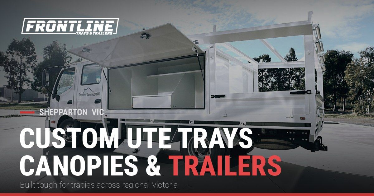 Frontline Trays & Trailers, custom ute trays and trailers, Shepparton VIC